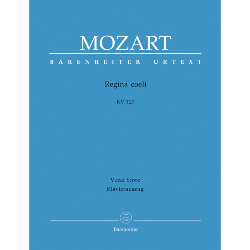 Mozart, W A - Regina Coeli in B-flat (K.127) (Urtext).