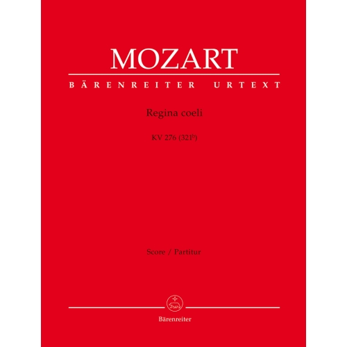 Mozart W.A. - Regina Coeli in C (K.276) (Urtext).