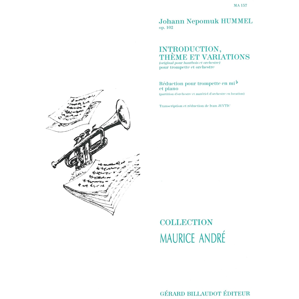 Hummel, Johann Nepomuk - Introduktion, Thema und Variationen Opus 102