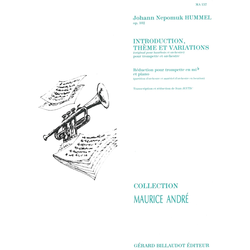 Hummel, Johann Nepomuk - Introduktion, Thema und Variationen Opus 102