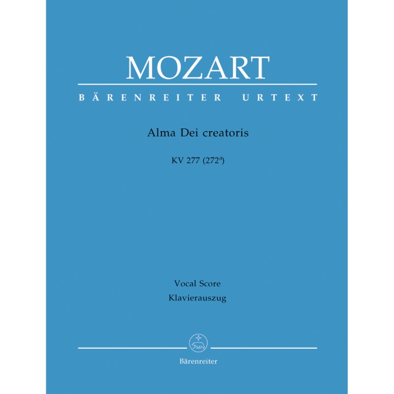 Mozart W.A. - Alma Dei creatoris (K.277) (Urtext).