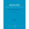 Mozart, W A - Litaniae Lauretanae B.M.V. in B-flat (K.109) (Urtext).