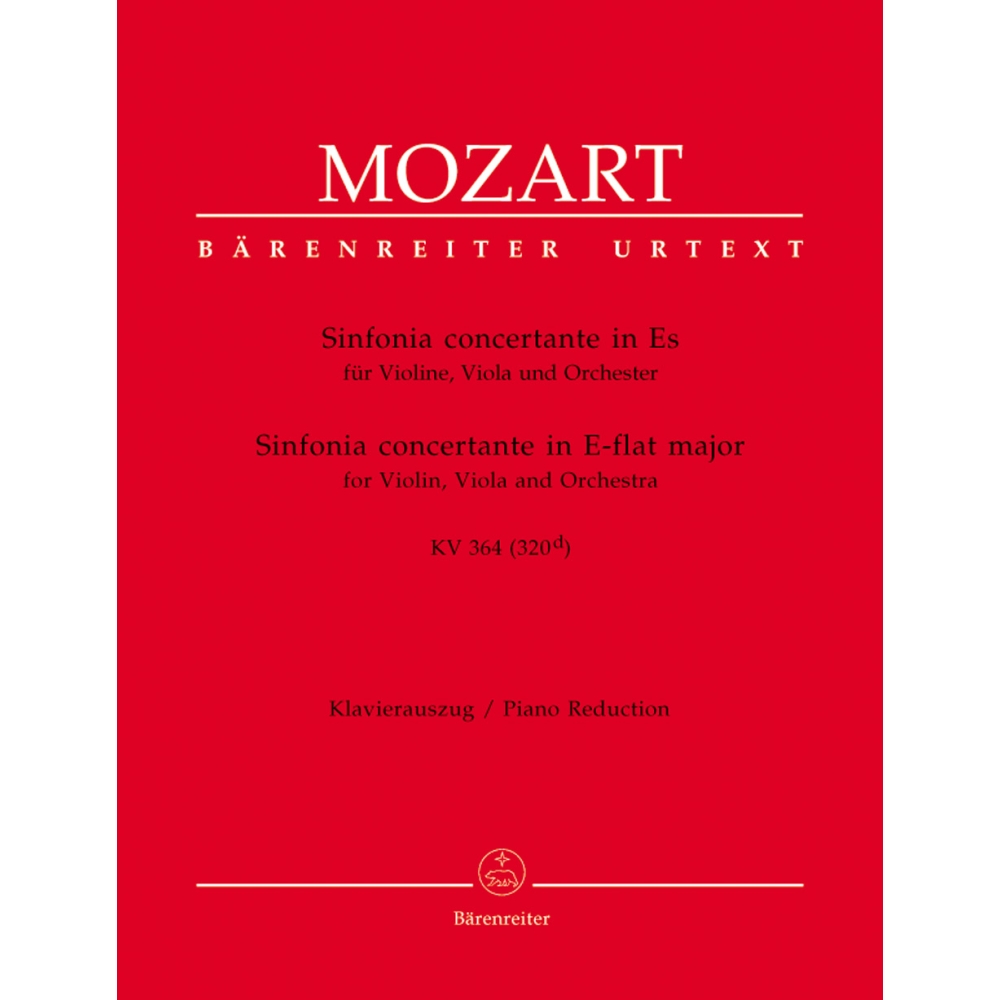 Mozart W.A. - Sinfonia concertante in E-flat (K.364) (K.320d)