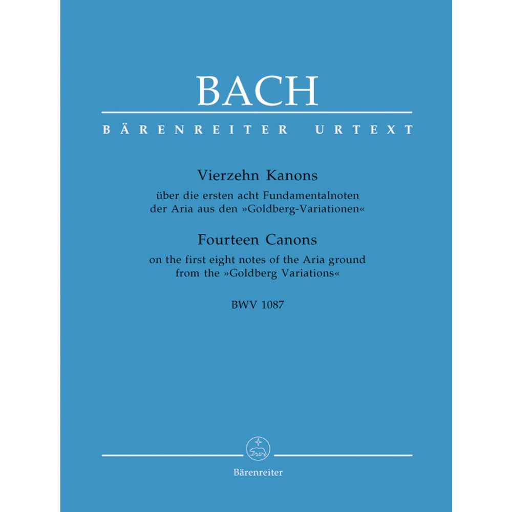 Bach J.S. - Canons (14) (2-6 pt) (BWV 1087) (Urtext).