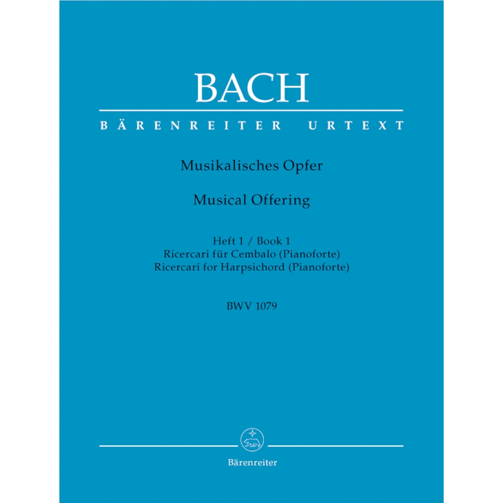 Bach J.S. - Musical Offering (BWV 1079) Vol.1: Ricercari (Urtext).