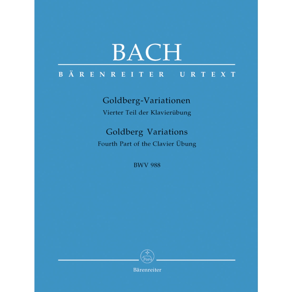 Bach J.S. - Goldberg Variations (BWV988) (Klavieruebung, Part 4) (Urtext).