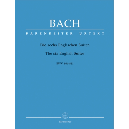 Bach J.S. - English Suites (6) (BWV 806-811, 806a) (Urtext).