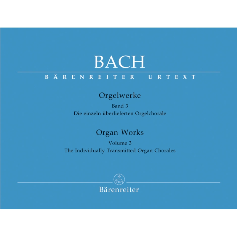 Bach J.S. - Organ Works Vol. 3: Separate Organ Chorales (Urtext).