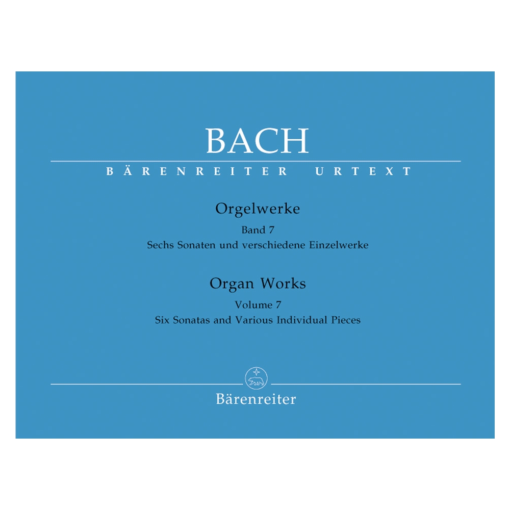 Bach J.S. - Organ Works Vol. 7: Six Sonatas & Various Separate Works (Urtext).