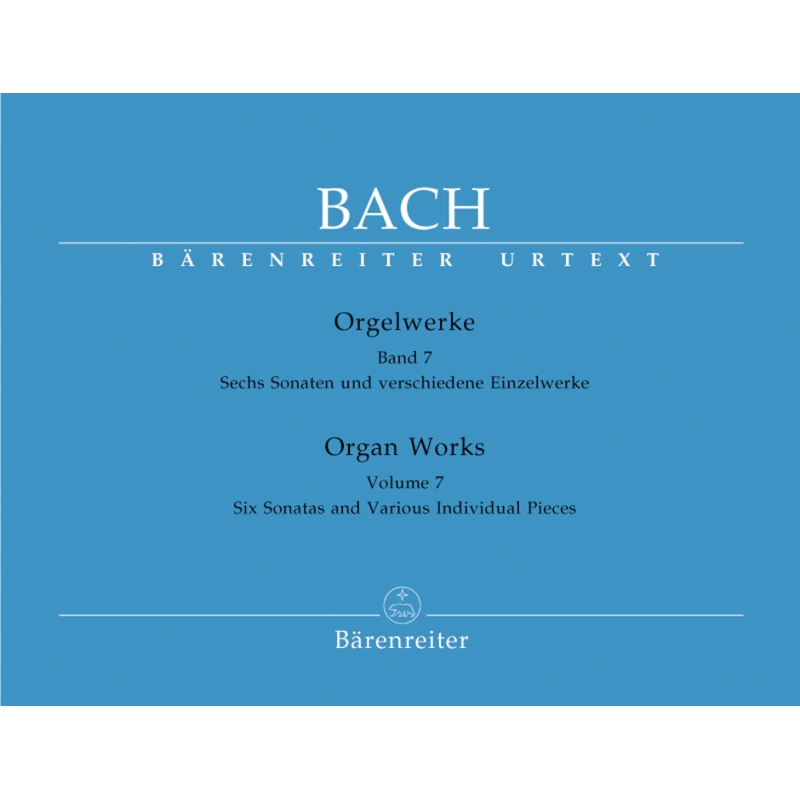 Bach J.S. - Organ Works Vol. 7: Six Sonatas & Various Separate Works (Urtext).