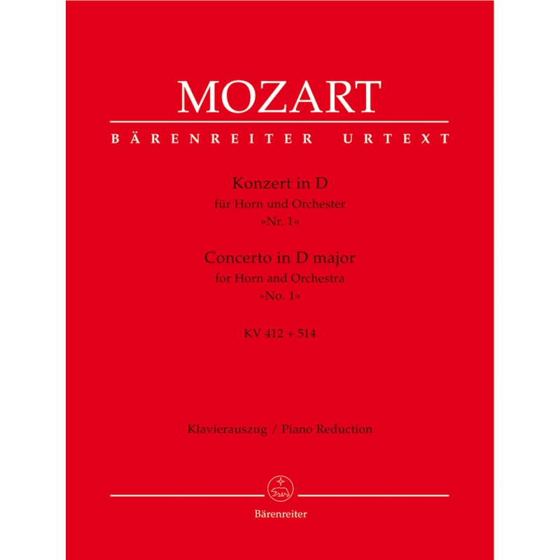 Mozart, W A - Concerto for Horn No. 1 in D