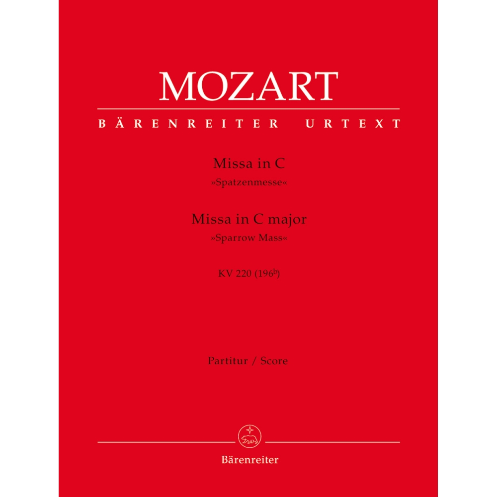 Mozart W.A. - Missa brevis in C (K.220) (Spatzen-Messe) (Urtext).