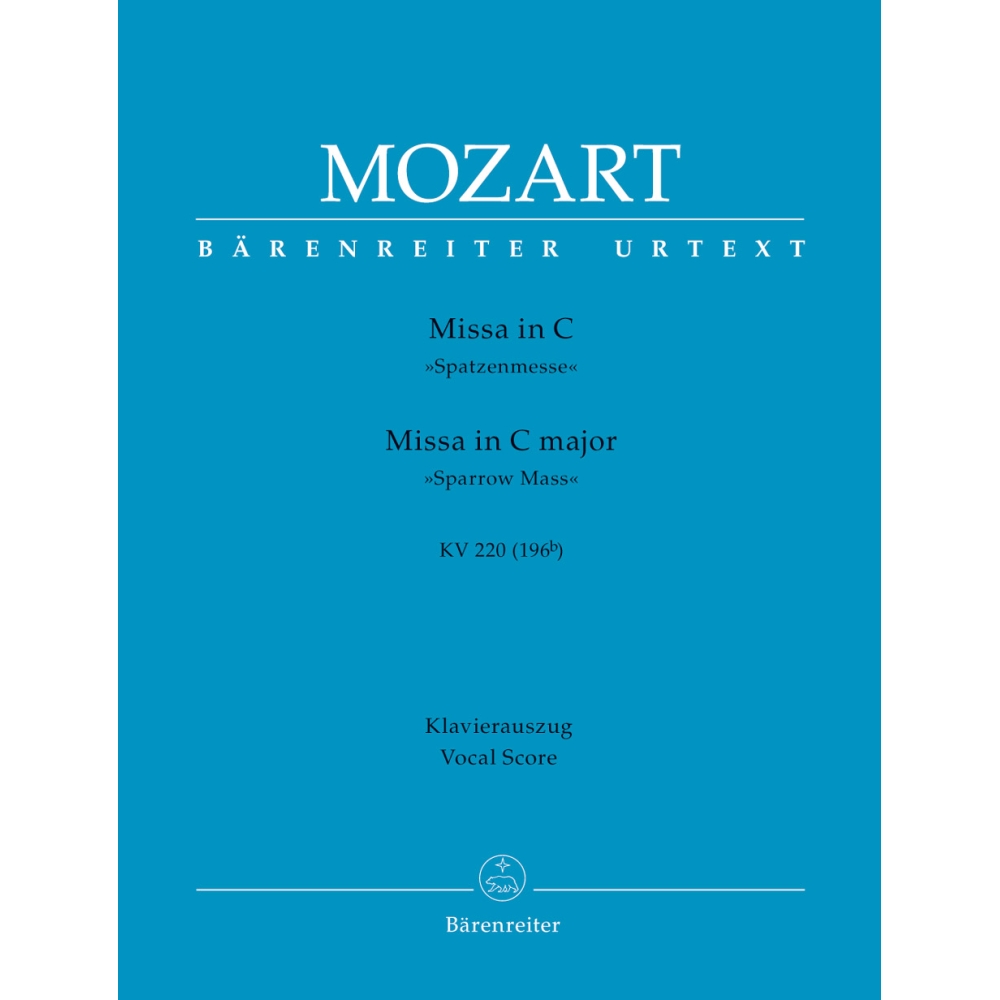 Mozart W.A. - Missa brevis in C (K.220) (Spatzen-Messe) (Urtext).