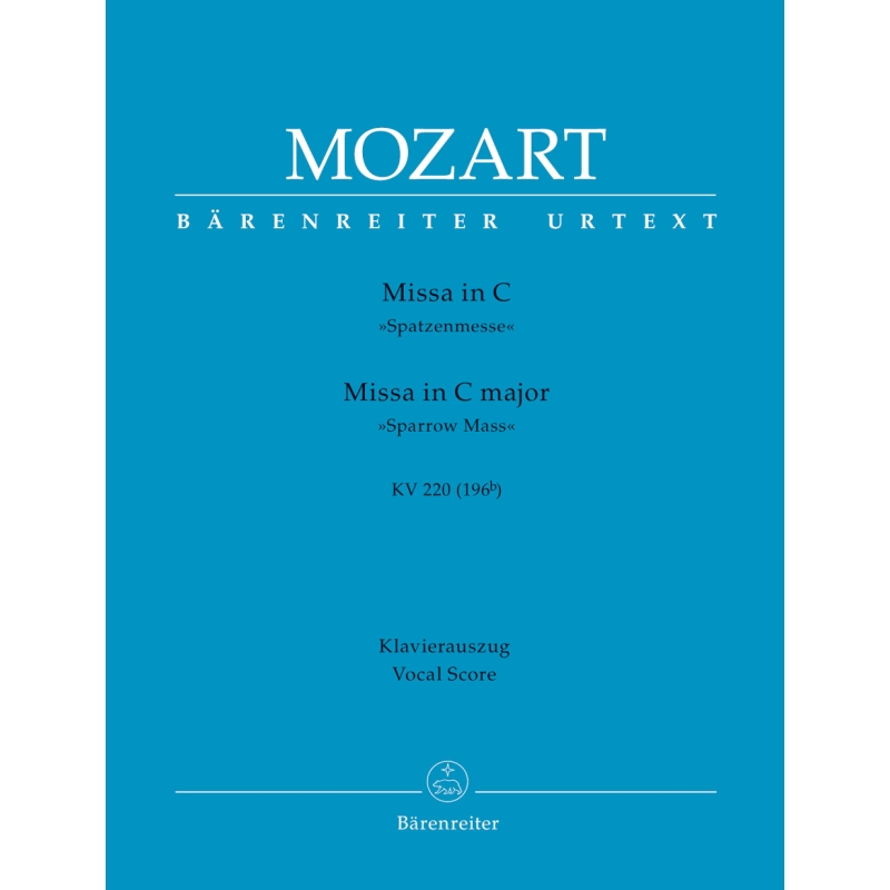 Mozart W.A. - Missa brevis in C (K.220) (Spatzen-Messe) (Urtext).