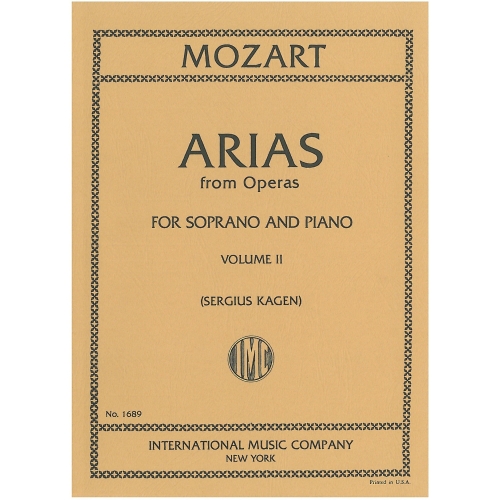 Mozart, W A - Soprano Arias from Operas Vol 2