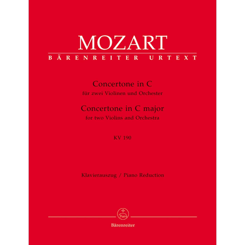 Mozart W.A. - Concertone in C (K.190) (Urtext).