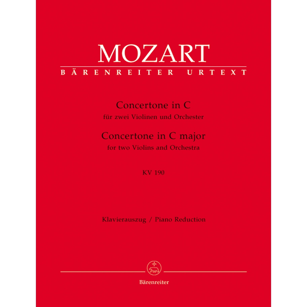 Mozart W.A. - Concertone in C (K.190) (Urtext).