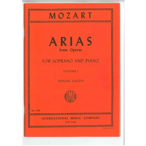 Mozart, W A - Soprano Arias from Operas Vol 1