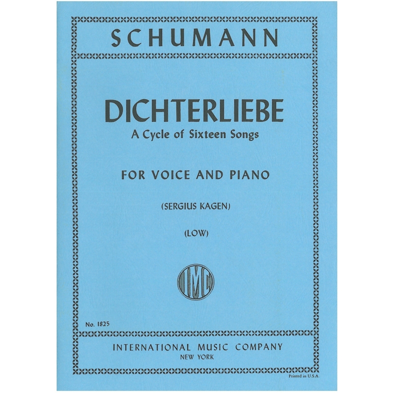 Schumann, Robert - Dichterliebe op. 48 (Low)