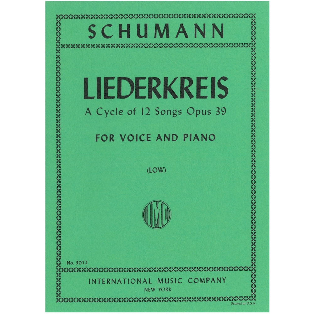 Schumann, Robert - Liederkreis Op39 (low)