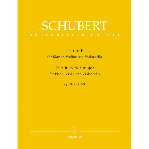 Schubert F. - Piano Trio in...