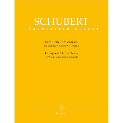 Schubert F. - String Trios...
