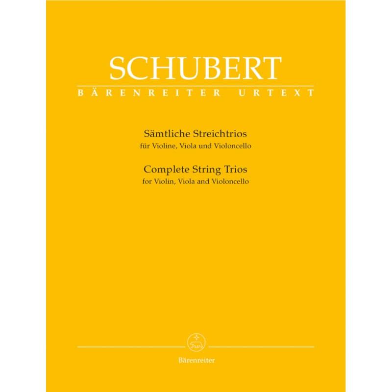 Schubert F. - String Trios Complete (in B-flat D 471, in B-flat D 581 versions