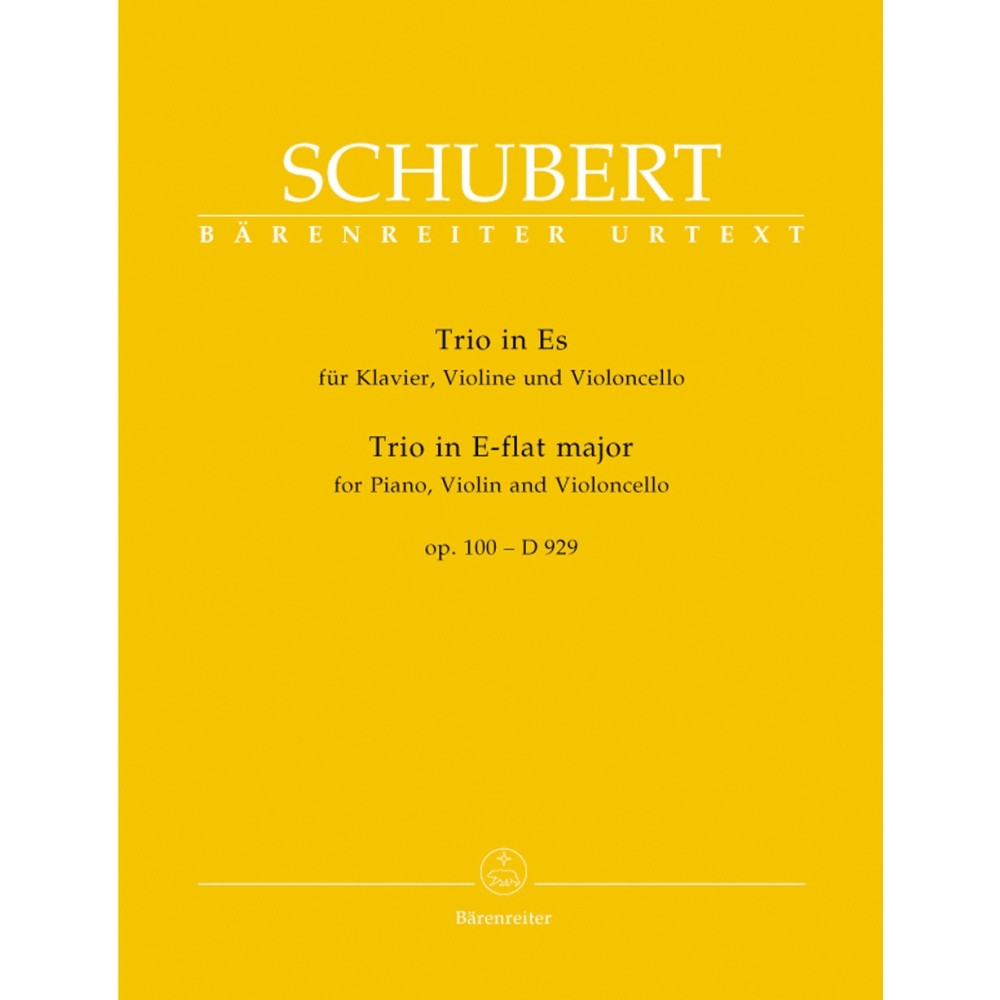 Schubert Franz - Piano Trio in E-flat major