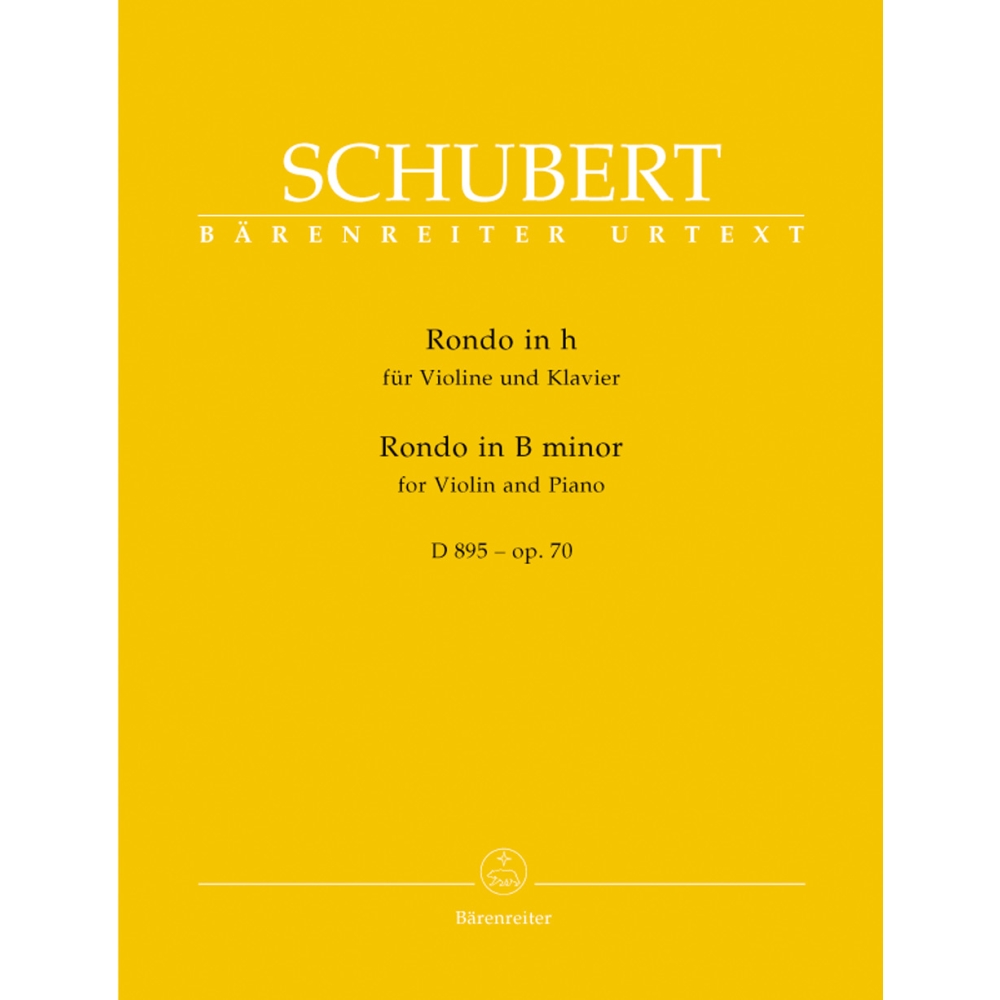 Schubert F. - Rondo in B minor, Op.70 (D.895) (Urtext).
