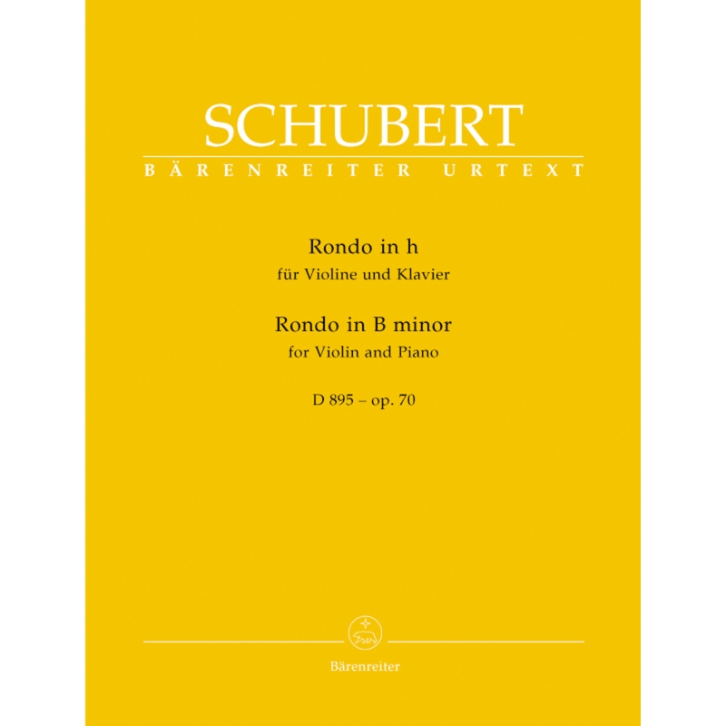 Schubert F. - Rondo in B minor, Op.70 (D.895) (Urtext).