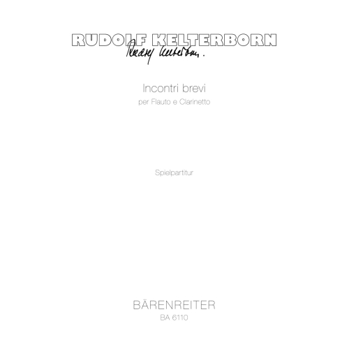 Kelterborn R. - Incontri...
