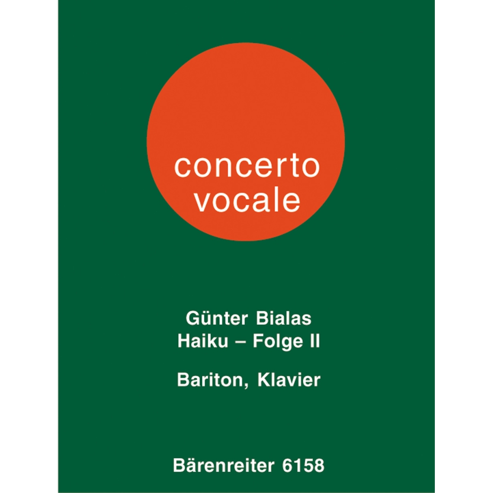 Bialas G. - Haiku Series No.2 (Nos. 1 - 12) (1972) (G).
