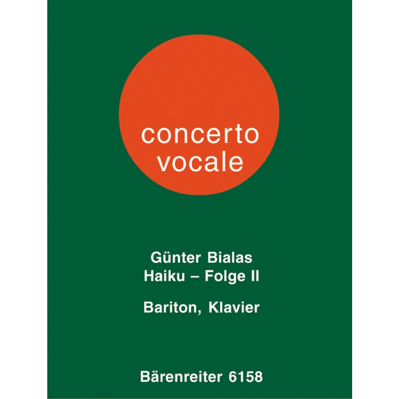Bialas G. - Haiku Series No.2 (Nos. 1 - 12) (1972) (G).
