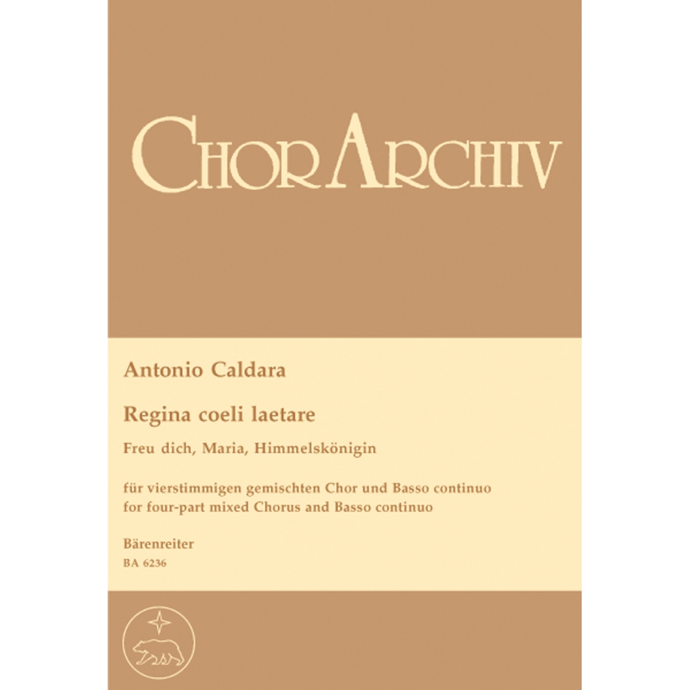 Caldara A. - Regina coeli laetare (L-G).