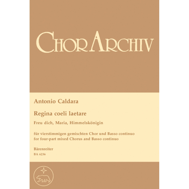 Caldara A. - Regina coeli laetare (L-G).