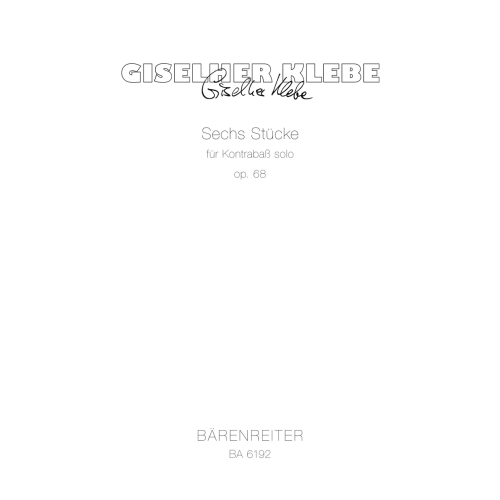 Klebe G. - Pieces (6),...