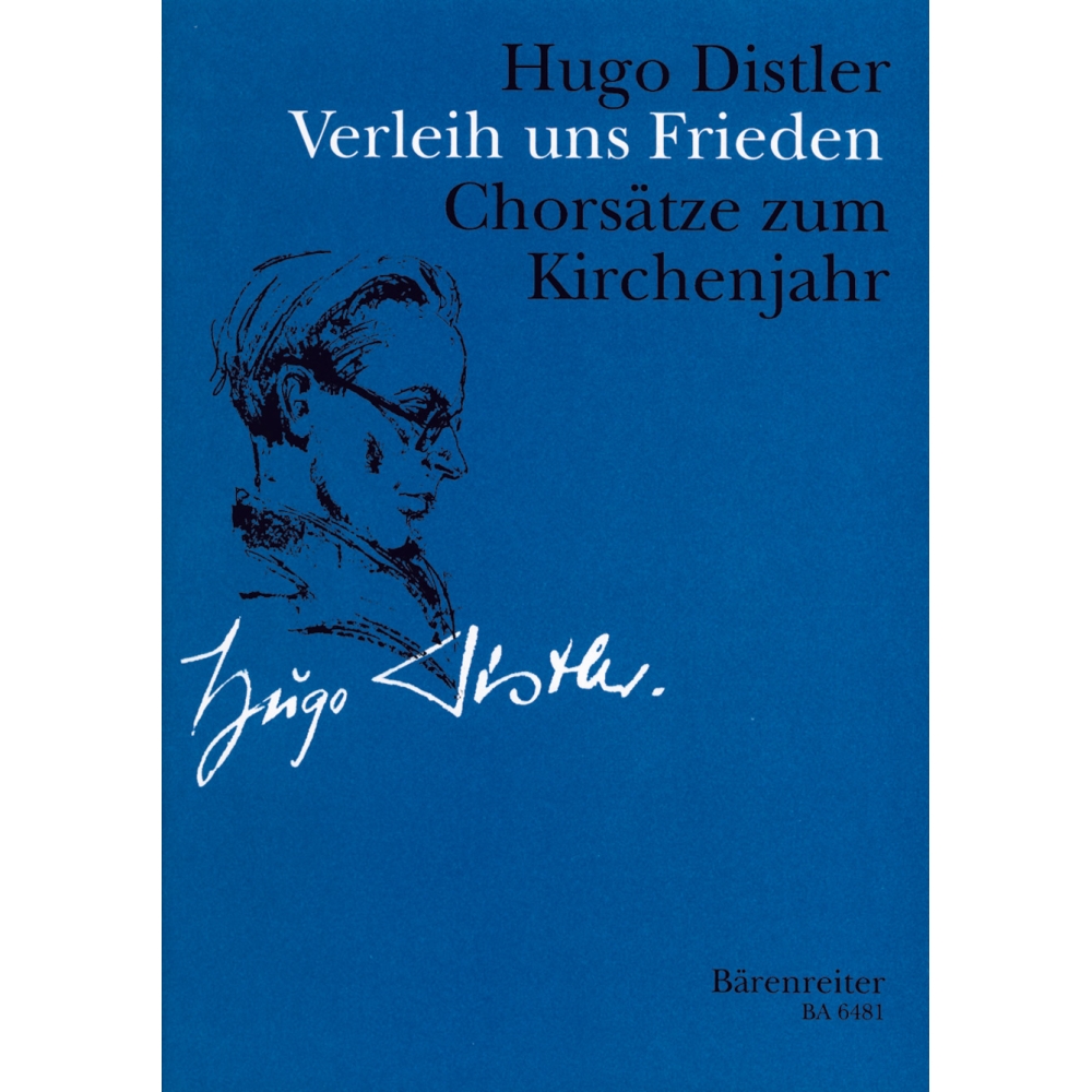 Distler H. - Verleih uns Frieden. Choral Settings for the Church Year (G).