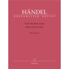 Handel, G F - German Arias (9) (HWV 202-210)  (Urtext).