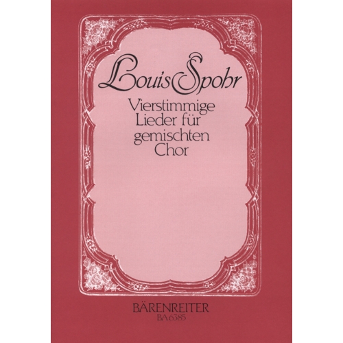 Spohr L. - Lieder (8),...