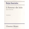 Saariaho, Kaija - L'amour De Loin (Vocal Score)