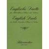 Various Composers - English Duets.  43 Pieces written around 1700.