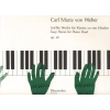 Weber C.M. von - Easy Pieces, Op.10.
