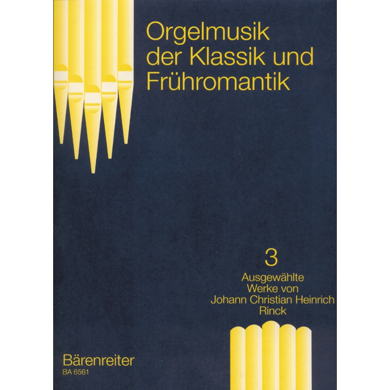 Organ Music of the Classic & Romantic Period, Vol.3.