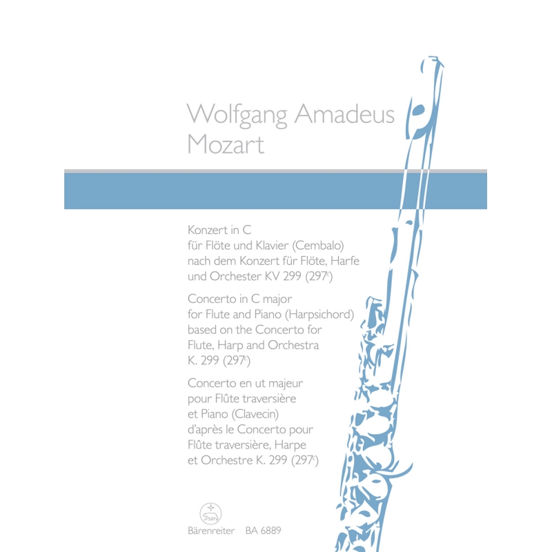 Mozart W.A. - Concerto for Flute and Harp (K.299) (arranged for flute & piano)