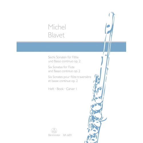Blavet M. - Sonatas, Op.2,...