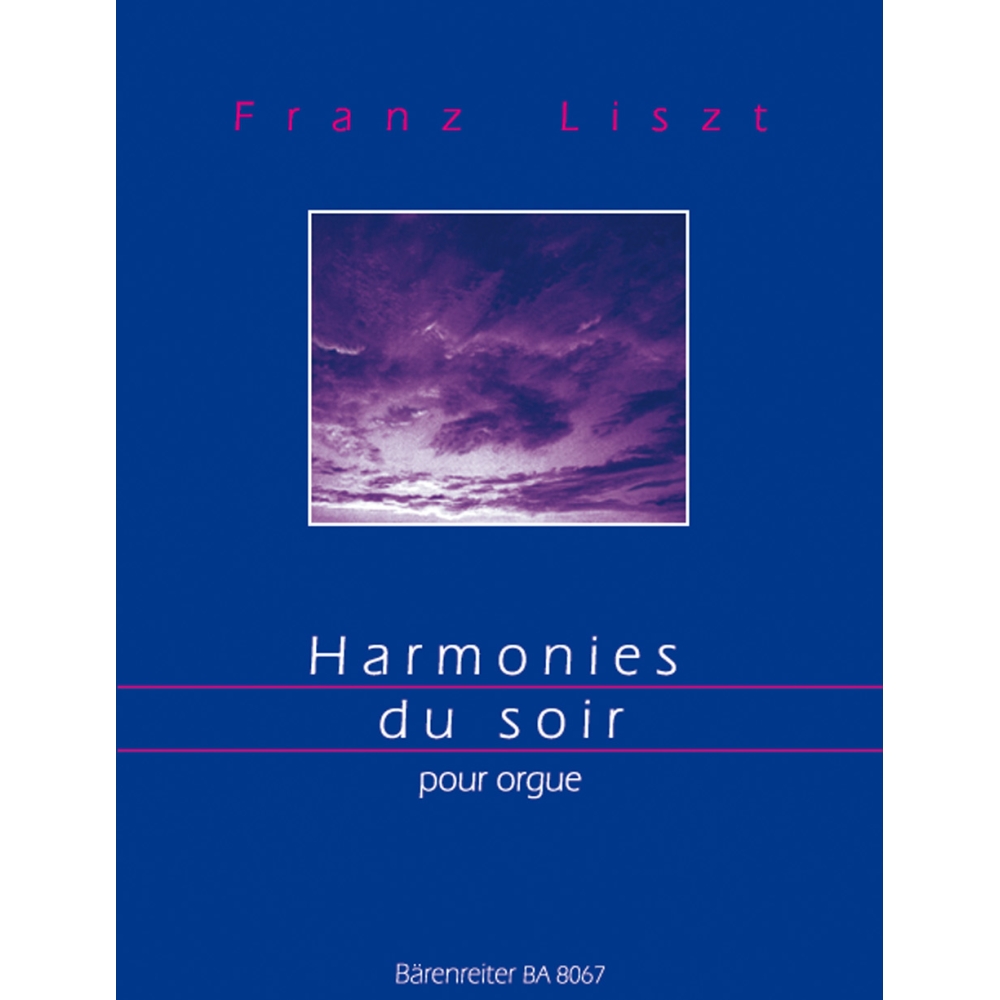 Liszt F. - Harmonies du Soir (arranged for organ in the style of Max Reger by