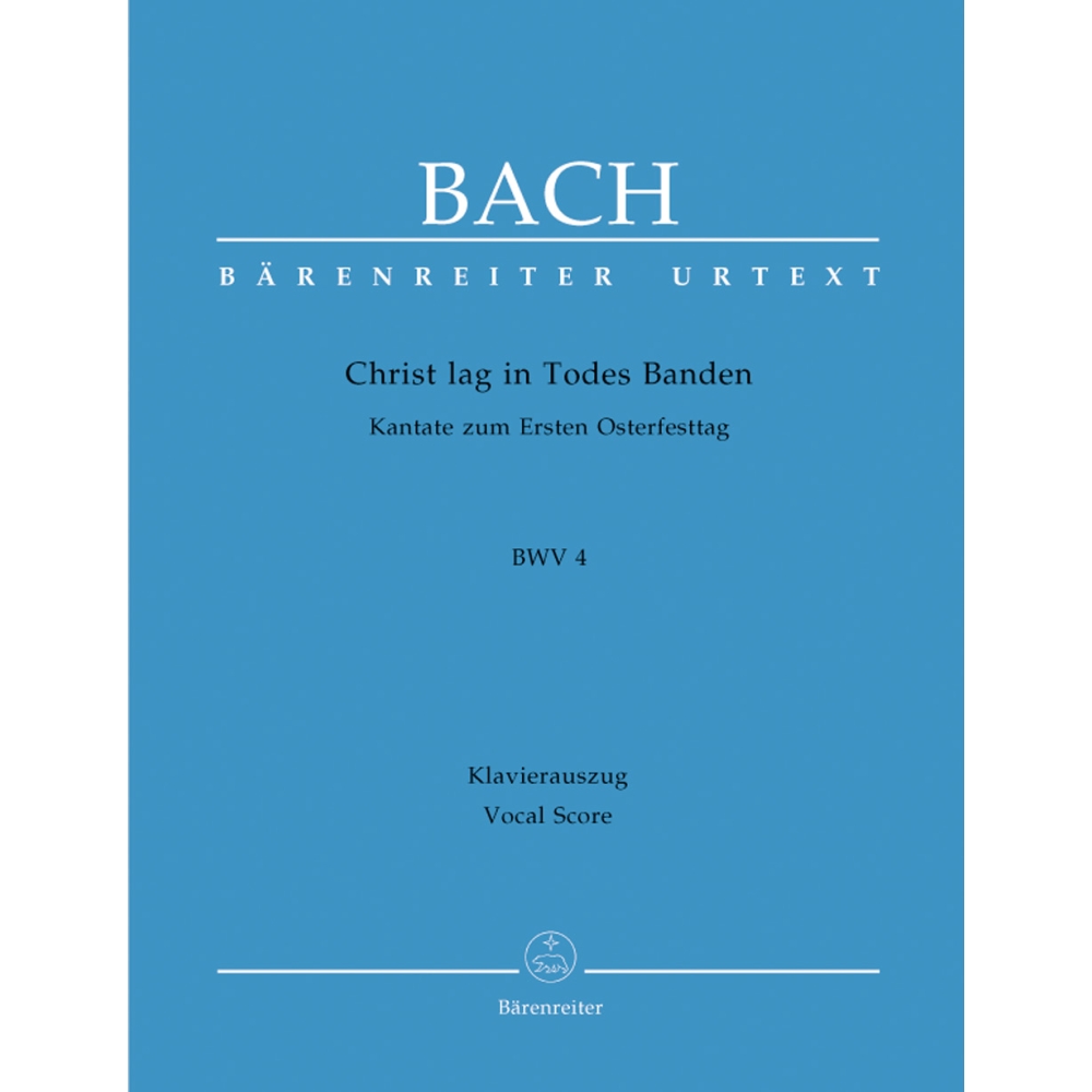 Bach, J S - Cantata No. 004: Christ lag in Todesbanden (BWV 4) (Urtext).