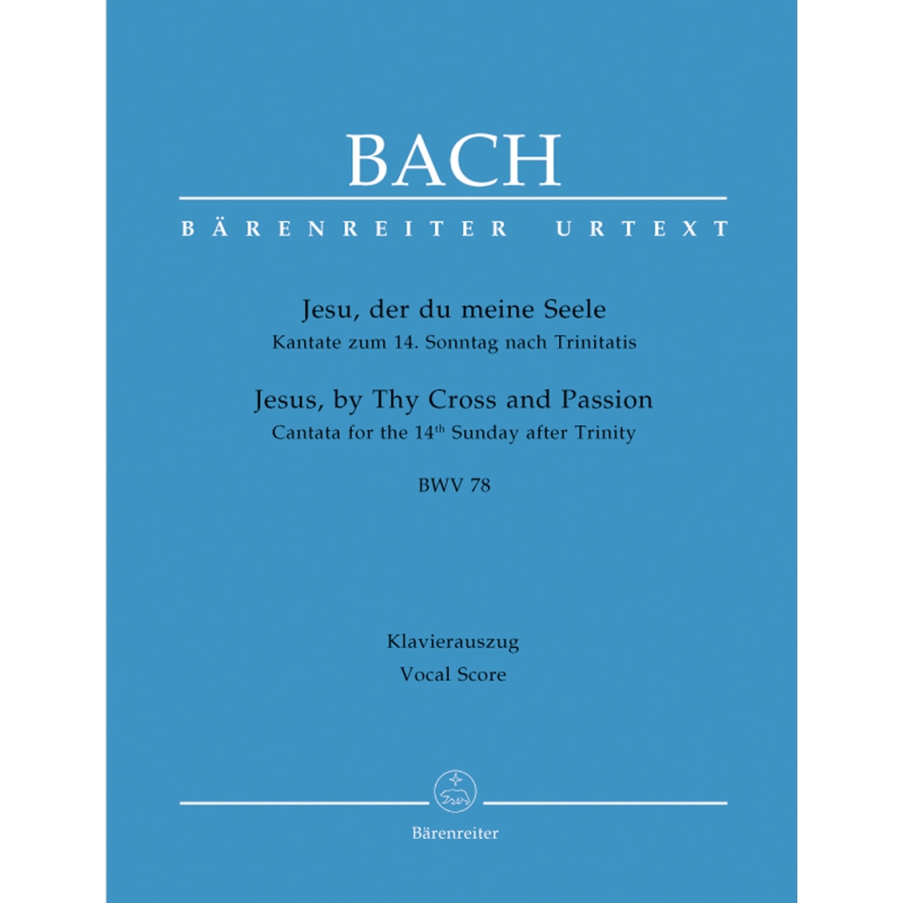 Bach, J S - Cantata No. 068: Also hat Gott die Welt geliebt (BWV 68) (Urtext).