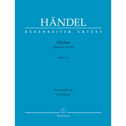 Handel, G F - Alcina (HWV 34) (It) (Urtext).