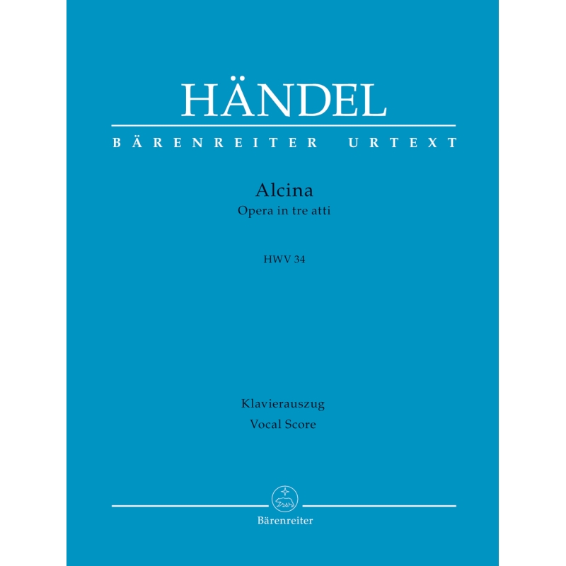 Handel, G F - Alcina (HWV 34) (It) (Urtext).